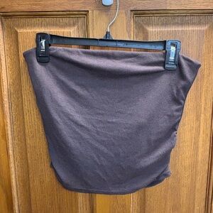 Free People Brown Tube Top - Women. Sz L NWT. PTP 16” w/o stretching